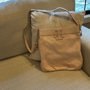 Tory Burch pink cross body purse